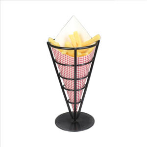 Ustom-cartón de papel cónico <span class=keywords><strong>para</strong></span> patatas, caja de palomitas de maíz de boda dulce horneado con logotipo - Product Image 3
