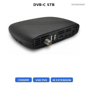 Decodificador de Cable Digital H.265, Compatible con CAS, Actualización OTA, HD AV para TV de Pago MSO ERI-DVBCHD008 - Product Image 5