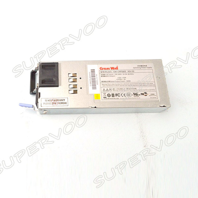 800W Server Power Supply GW-CRPS800 2U 1+1 Redundant Power Module GW-CRPS800-2H