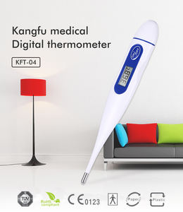 Approbation CE Thermomètre médical numérique à pointe rigide étanche, électronique portable et instantané, clinique, 10 secondes - Product Image 3