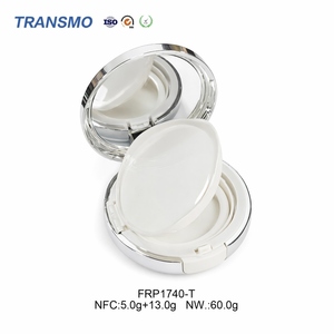 Envase de Plástico para Polvo Compacto con Cojín de Aire, Reutilizable, con Patrón de Superficie Personalizado para Empaque OEM de Cosméticos - Product Image 3