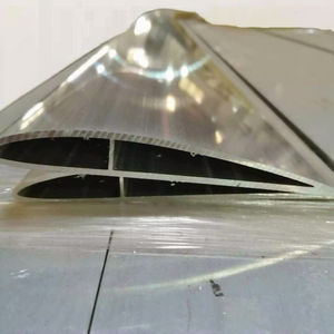 ใบพัดลมอุตสาหกรรมอะลูมิเนียมอัลลอยด์รูปทรงปีกเครื่องบิน CNW GROUP รุ่น MT280202 รุ่น T3~T8 อะลูมิเนียมโปรไฟล์แบบอบชุบ - Product Image 3