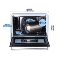 VeSub Nouvelle Machine de Sublimation Intelligente 40 L pour Tasses et Gobelets – Four de Sublimation