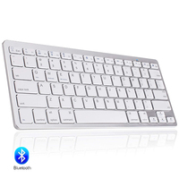 Keyboard Nirkabel Abs Portabel Ramping X5 Terlaris untuk Mac PC iPhone iPad IOS Android Windows
