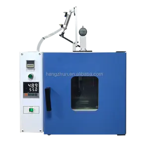 Máquinas de teste de gesso de borracha inoxids, 49 n de carga r50 centígrau a 300 centígraus, 49 n