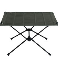 Table de camping et de pique-nique rectangulaire en aluminium ultra-légère 0,6 kg, pliable, écologique, pour l'extérieur, OEM