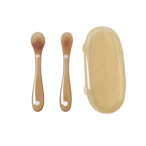Cuchara de Silicona para Bebés, Cuadrada, Suave, Herramienta de Alimentación, Entrenamiento Infantil, <span class=keywords><strong>Vajilla</strong></span> para Niños de <span class=keywords><strong>6</strong></span> <span class=keywords><strong>Meses</strong></span>, HS-2607, China - Product Image 5