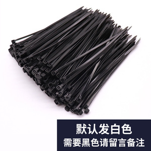 Lts Bridas de nailon autoblocantes 3x60mm, 2.5mm de grosor, 1000 unidades, blancas y negras, para electrónica, instalaciones eléctricas, jardinería y embalaje - Product Image 3
