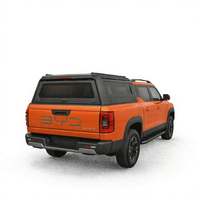 Capot de camion multifonction BYD Shark 6, toit rigide pour pick-up avec panneaux modulaires détachables en alliage d'aluminium