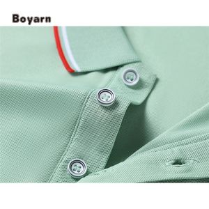 Boyarn Ready Made Products Uniforme de trabajo de bajo precio Polo de negocios Algodón Poliéster Polo de golf para hombre con camisa de solapa - Product Image 4