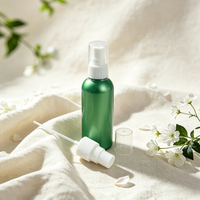 Flacon pulvérisateur de voyage personnalisé en PET 50-100 ml, flacon cosmétique en plastique pour huile essentielle, sérum, lotion et produits de beauté