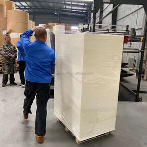 Feuille de papier d'emballage alimentaire recyclable double face enduite de PE, compatible avec l'impression offset, pour gâteaux, sandwichs, sushis et coupes à nouilles - Product Image 6