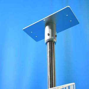 MH-003A3 Hospital Quality <b>Monitor</b> Stainless Steel <b>Stand</b> Medical <b>Monitor</b> Cart - Product Image 6
