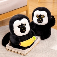 Peluche Personalizable de Mono Curioso George, Suave y Adorable, Relleno de Algodón PP, Juguete de Peluche