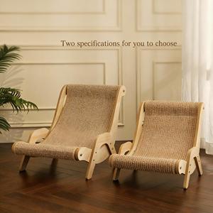 Grote kattenfauteuil Krabplank voor katten Kattenbank Huisdierhangmat Hennep Slijpklauw Grijppad Krasbestendig kattennest - Product Image 2