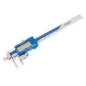 Calibrador Digital de Línea Central de Acero Inoxidable de 10-150 mm para Medición de Orificios Centrales, Resolución de 0.01/0.0005 Pulgadas, +/-0.05 mm, 2730-4065 Elec - Product Image 3