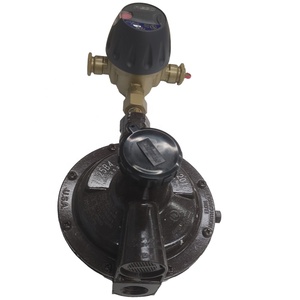 Régulateurs de <span class=keywords><strong>gaz</strong></span> domestiques à double étage REGO 7525B4 à changement automatique de source, vanne de retournement pour bouteille de GPL - Product Image 6