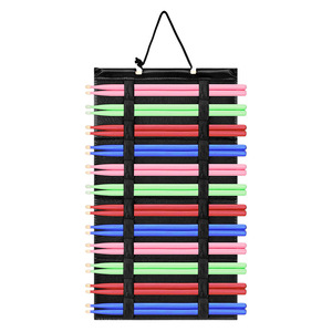 <b>Drumstick</b> Hanging <b>Bag</b> 12 Pairs Oxford Fabric Portable Storage Case <b>For</b> Drum Sticks - Product Image 5