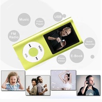Lecteur de musique MP4/MP3 mini portable à prix d'usine, avec mémoire intégrée, étanche, compatible avec carte SD