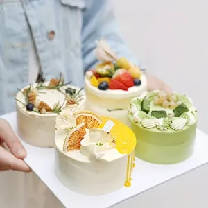 4 Inch Non-Stick Siliconen Bakvormen Cakevorm Cupcake Mallen Voor Verjaardags-En Kerstfeestjes Voor Bakgereedschap - Product Image 5