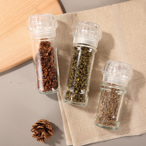 Bocaux en plastique transparents, écologiques et non toxiques avec couvercles à vis pour l'emballage de bonbons, biscuits, sucre, poudre de matcha, capacités de 200 ml à 350 ml - Product Image 1