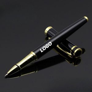 Custom Metal Black Rollerball <b>Pen</b> Business, Personalized Engraved Writing <b>Pens</b> for Corporate Gifts - Product Image 1