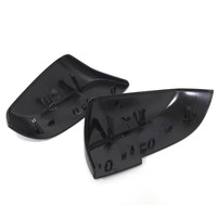 Coques de rétroviseurs latéraux en fibre de carbone 1:1 pour BMW Séries 1 2 3 4 F20 F21 F22 F23 F30 F31 F32 F33 F36 X1 E84