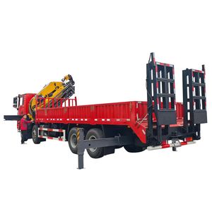 Grue à flèche articulée 28 tonnes montée sur camion, grue à bras pliant montée sur camion 8x4 avec échelle arrière à vendre - Product Image 3