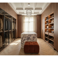 Armarios Empotrados Modernos Personalizados para Dormitorio Principal, Vestidor Elegante, Sistema Modular de Vestidor