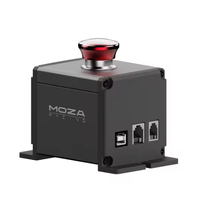 Accessoires de course MOZA compatibles PC : adaptateur à dégagement rapide / montage frontal / tige d'extension / pince de table