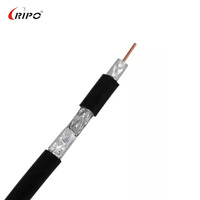 Câble coaxial Ripo RG59/RG11 directement de l'usine |   Bobine en vrac de 305 m/1000 pi avec conducteur solide en cuivre pur 75 ohms et gaine en PVC/PE pour