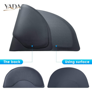 Tappetino Semicircolare per Salone di Bellezza, Tappetino in Gel Facile da Pulire per Stilisti, da Posizionare Dietro la Sedia - Product Image 4