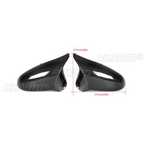 ฝาครอบกระจกมองข้างรถยนต์คาร์บอนไฟเบอร์แบบแห้ง สำหรับ BMW F80 M3 F82 F83 M4 ปี 2014-2020 สำหรับ BMW F87 M2 ปี 2018-2020 ฝาครอบด้านข้างแบบเปลี่ยนทดแทน - Product Image 6