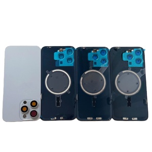 Verre arrière pour iPhone 15 Pro et 15 Pro Max, remplacement du verre arrière avec fonction d'alignement magnétique intégrée, coque arrière en verre - Product Image 5