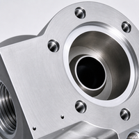 Pièce tournée en aluminium usinée sur commande par CNC 5 axes et services de fraisage de précision avec conception CAO pour composants industriels