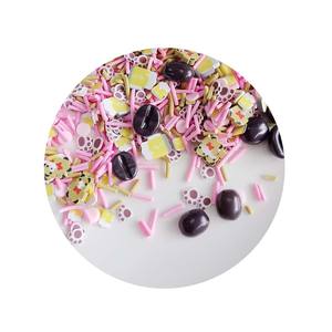 500g tranches d'argile polymère arrose café <span class=keywords><strong>pattes</strong></span> d'ours longues argile chaude cylindrique pour Slime fournitures minuscule plastique Klei accessoire - Product Image 1