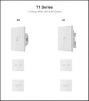 SONOFF — commutateur intelligent Wifi pour la maison, Module de commutation 1/2/3 gangs T0 T1 T2 T3, US/EU/UK, vente en gros, Alexa Google Voice