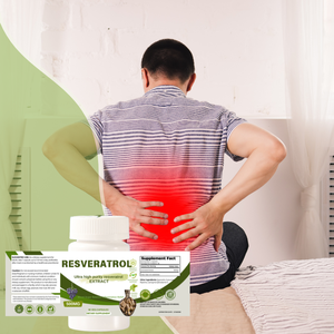 Cápsulas de trans-resveratrol de pureza ultraalta OEM: suplemento de soporte antioxidante, cardiovascular y purificado 98% - Product Image 2