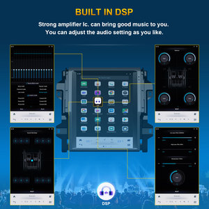 Sistema de Infoentretenimiento para Automóvil de 12.1 Pulgadas, Estéreo para Automóvil Android para <span class=keywords><strong>Toyota</strong></span> Fortuner/Revo 2016-, Radio con Pantalla Táctil, CarPlay Inalámbrico y DSP - Product Image 4