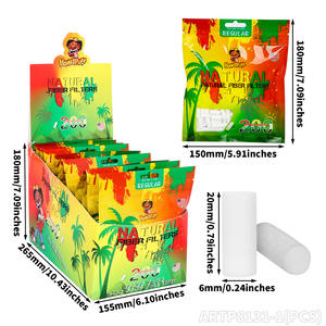 ฟิลเตอร์บุหรี่ยี่ห้อฮันนี่พัฟ ขนาด 15 * 8 มม. สีขาว ฟองน้ำกรอง สำหรับร้านขายบุหรี่ อุปกรณ์สูบบุหรี่จากกัญชง - Product Image 2