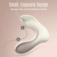 Vibrateur portable télécommandé 20m avec application, mini-programme, double stimulation, conception divisée, invisible pour femme