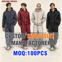 Fabricant de survêtements personnalisés – Ensemble de sweats à capuche lourds 100 % coton noir délavé à l'acide avec fermeture éclair – Vêtements sur mesure à partir de votre maquette