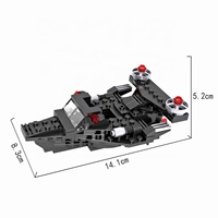 Cogo 3009 Ensemble de construction 3-en-1 : planeur, hélicoptère, briques de construction, 177 pièces, plastique ABS, jouet éducatif DIY, blocs de construction