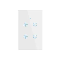 EE. UU. Estándar Eléctrico Google Alexa WiFi luz inteligente hogar tuya WiFi interruptor inteligente interruptores de pared ZigBee