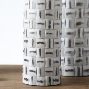 Vaso bianco alto <span class=keywords><strong>in</strong></span> stile europeo arte Floreros artigianato ornamenti <span class=keywords><strong>vasi</strong></span> <span class=keywords><strong>in</strong></span> <span class=keywords><strong>resina</strong></span> per il matrimonio - Product Image 5