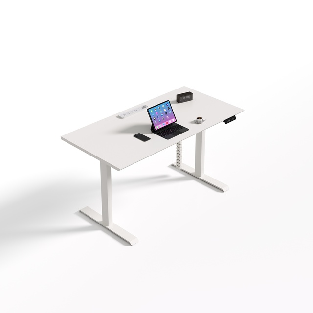 Single Motor Smart Ergonomic Office Electric Height Adjustable Sit to Stand Standing Desk