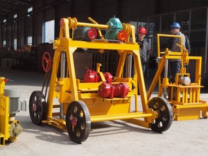 Phi di chuyển xi măng bê tông rỗng rắn gạch Máy ép - Product Image 4