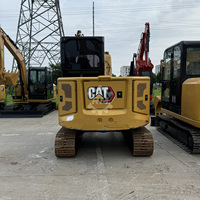 Excavatrice CAT 306 d'occasion à vendre, 7,2 tonnes, préparation de chantier, machines de construction, exportateur CAT306E2 CAT307 CAT307.5