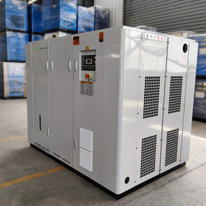 380V 15 <b>Bar</b> Rotary Screw Air Cooled Stationary Air Compressor <b>Pump</b> 15Kw 900/1200 Cfm 200L Pufco Brand Engine Motor Bearing 5 - Product Image 2