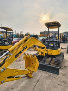 used open Komatsu PC35 Mini <b>Excavator</b> 3.5 Ton Hydraulic Crawler With AC Used mini 3.5 ton digger - Product Image 3